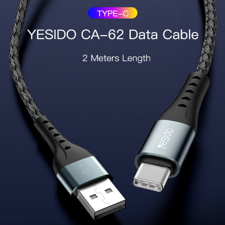 Yesido Charging Data Cable 1.2m - iCase Stores