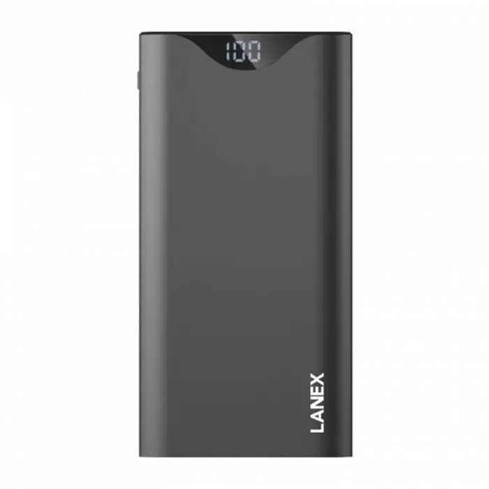 Lanex 10000mAh Power Bank with Led Screen - iCase Stores