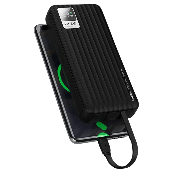 Lanex Integrated Cables PD 20W Fast Charging Power Bank 20000mAh - iCase Stores