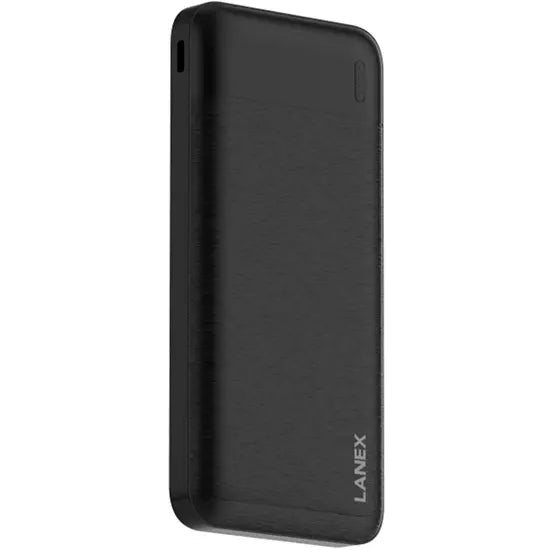 Lanex Dual USB Ports Slim Power Bank 10000mAh - iCase Stores