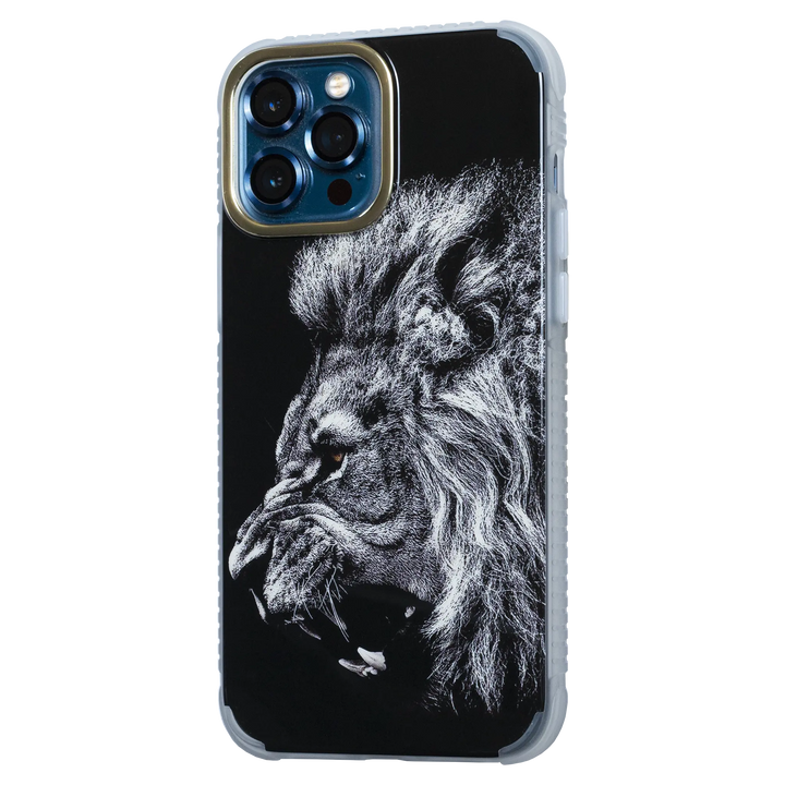 Lion Electroplated Luxury Case - iCase Stores