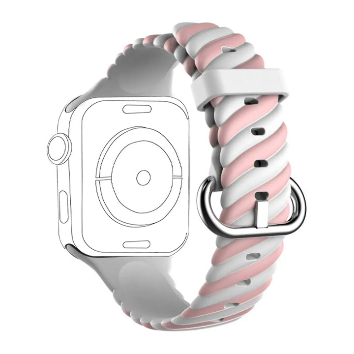 Liquid Silicone Twill Strap for Apple Watch - iCase Stores