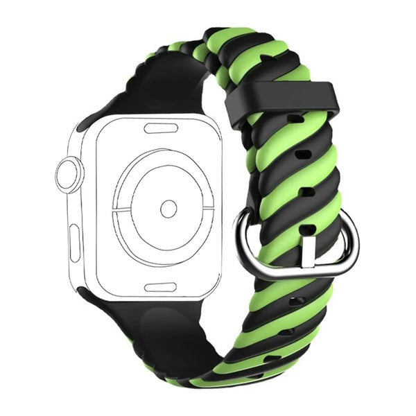 Liquid Silicone Twill Strap for Apple Watch - iCase Stores