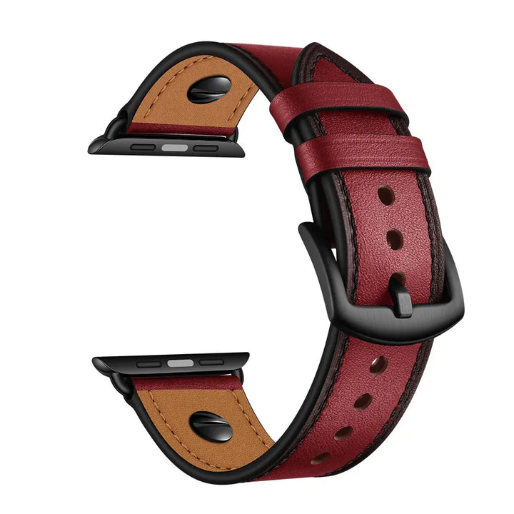 Luxury Leather Band for Apple Watch - iCase Stores