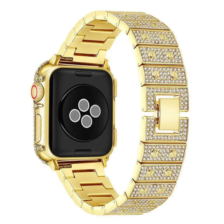 Luxury Precision Bling Diamond Alloy Band for Apple Watch - iCase Stores