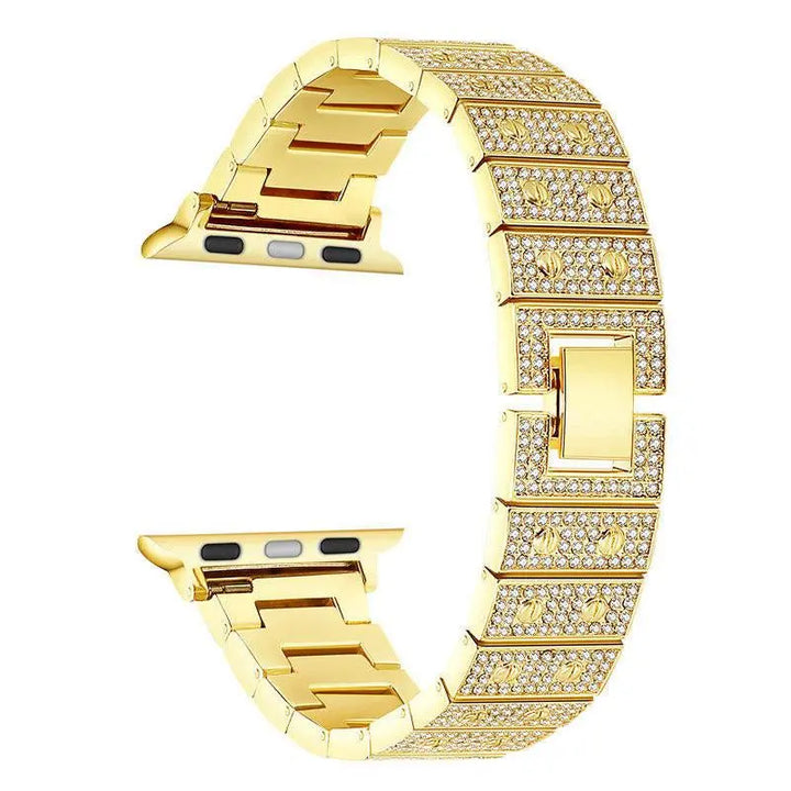 Luxury Precision Bling Diamond Alloy Band for Apple Watch - iCase Stores