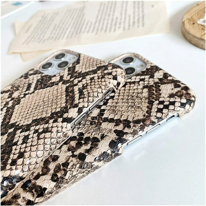 Luxury SnakeSkin PU Leather Case - iCase Stores