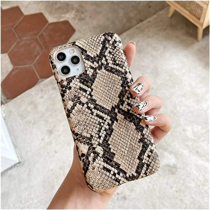 Luxury SnakeSkin PU Leather Case - iCase Stores