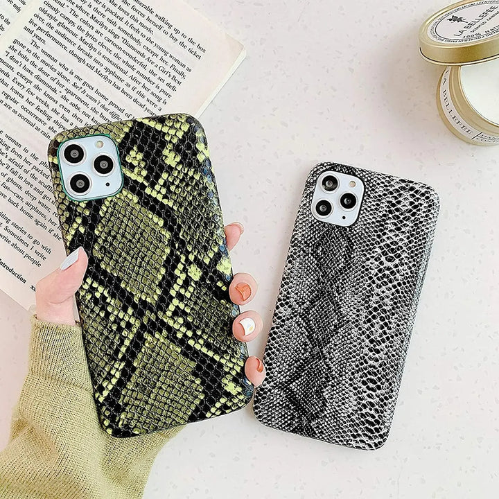 Luxury SnakeSkin PU Leather Case - iCase Stores