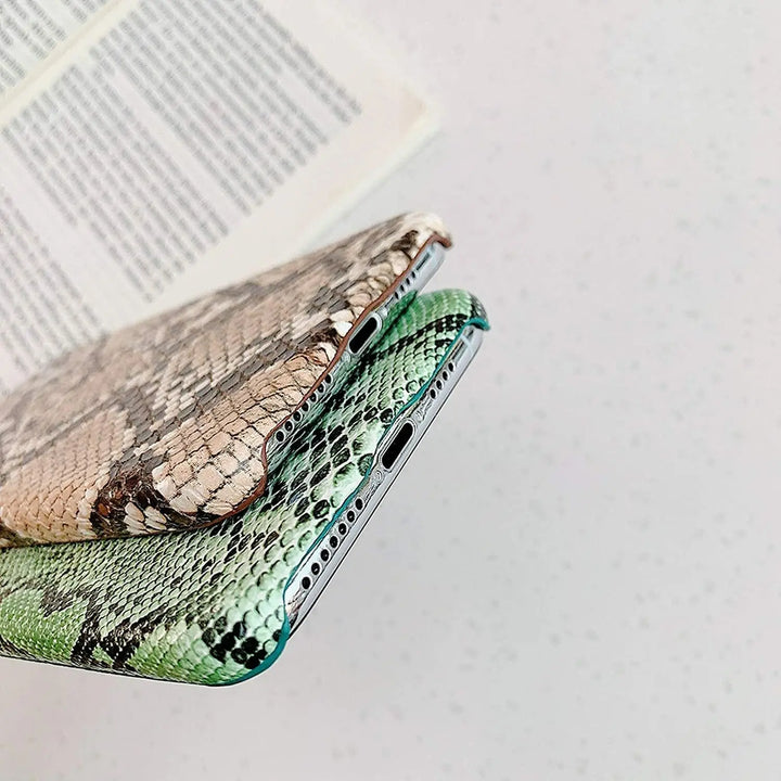 Luxury SnakeSkin PU Leather Case - iCase Stores