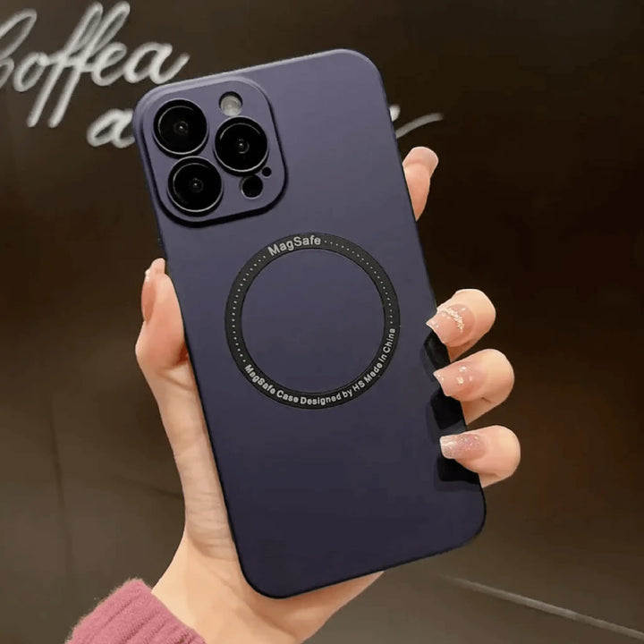 MAGSAFING Matte iPhone Case With Camera Protector - iCase Stores