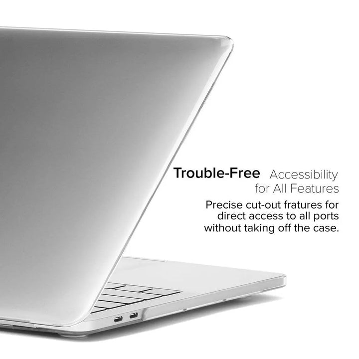 MacBook Clear Hard Snap on Plastic Shell Case - iCase Stores