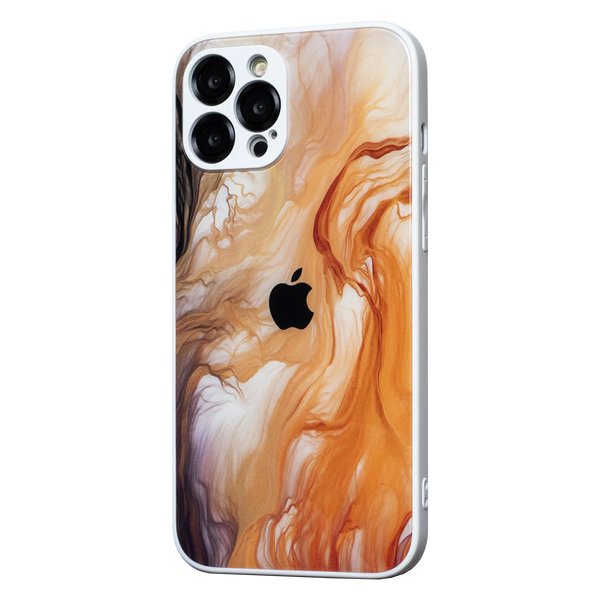 Marble Matte Glass Premium Case - iCase Stores