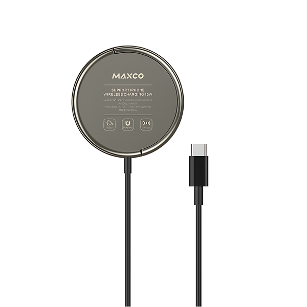 Maxco  Wireless Charger with Type-C Cable 15W