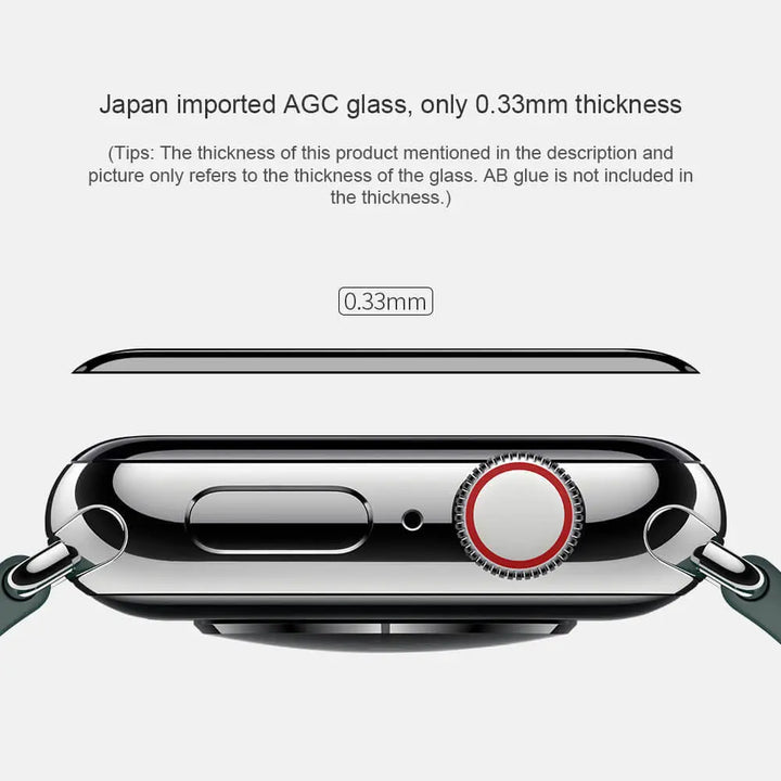 Nillkin 3D AW+ Full coverage Tempered Glass Screen Protector for Apple Watch - iCase Stores