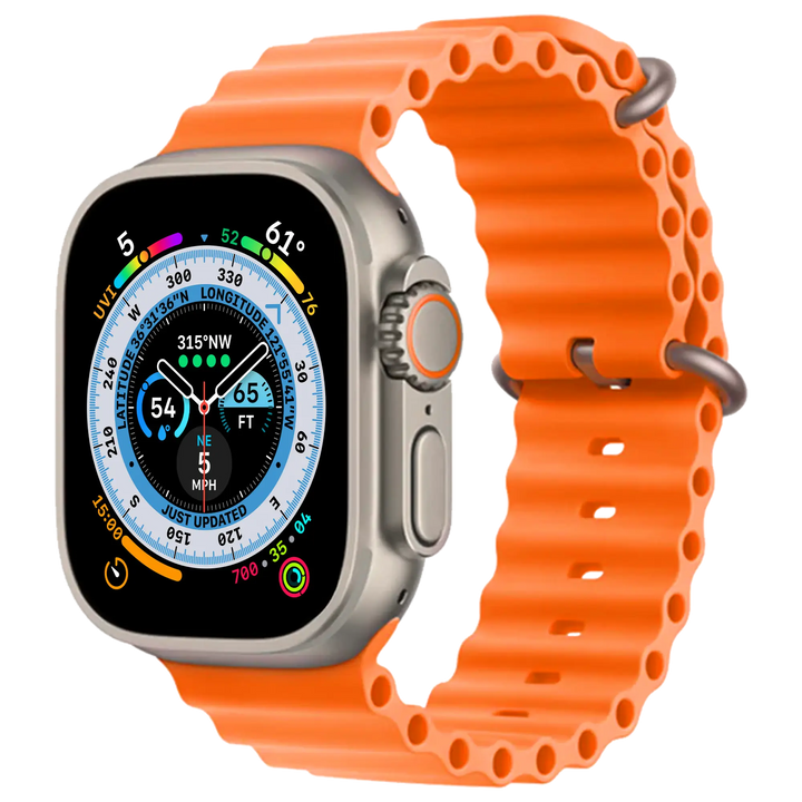 Ocean Apple Watch Band - Orange - iCase Stores