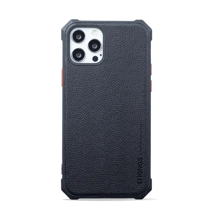 Premium Leather Flexible TPU Silicone Hybrid Slim Case - iCase Stores