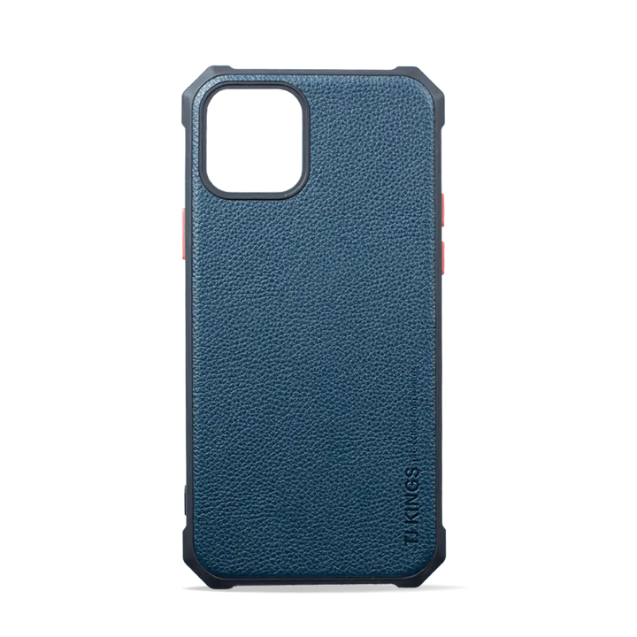 Premium Leather Flexible TPU Silicone Hybrid Slim Case - iCase Stores