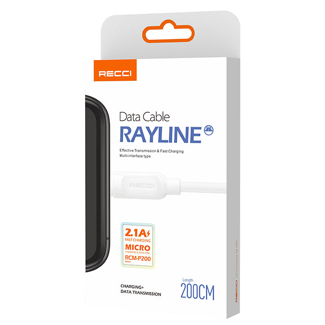 Recci Rayline Data Cable 2M - iCase Stores