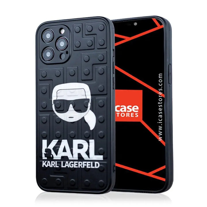 RUBBER CASE CHOUPETTE HEAD DESIGN - KARL LAGERFELD - iCase Stores