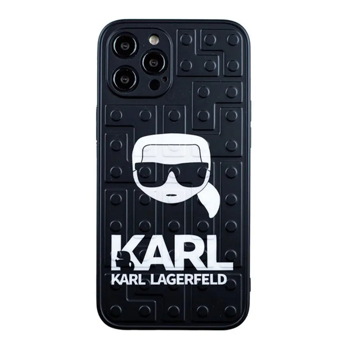 RUBBER CASE CHOUPETTE HEAD DESIGN - KARL LAGERFELD - iCase Stores