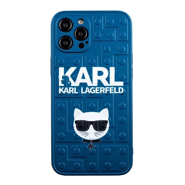 RUBBER CASE CHOUPETTE HEAD DESIGN - KARL LAGERFELD - iCase Stores