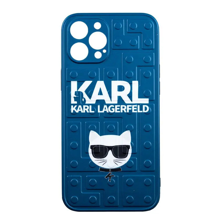 RUBBER CASE CHOUPETTE HEAD DESIGN - KARL LAGERFELD - iCase Stores