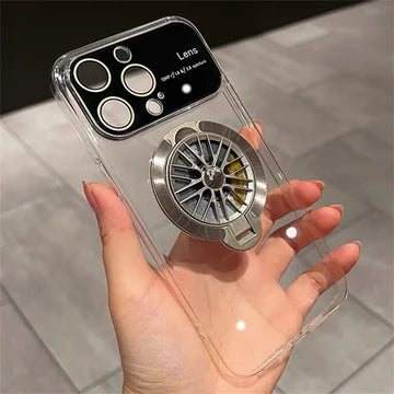 Wheel Spinner MagSafe Holder Clear Case - iCase Stores