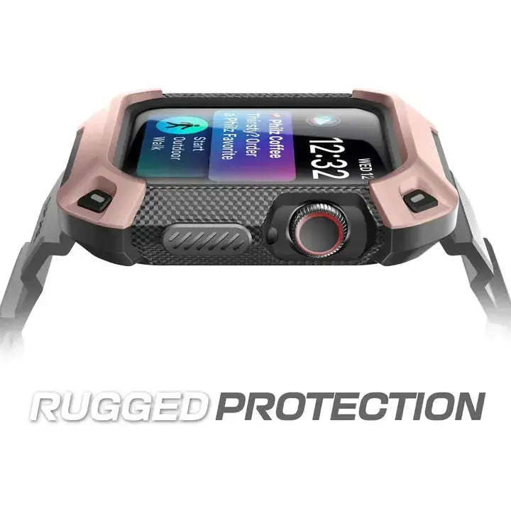 Rugged Armor Band Strap for Apple Watch - Rose - iCase Stores