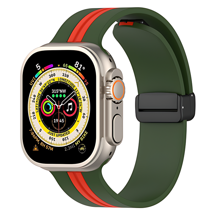 Soft Sport Silicone Magnetic Buckle For Apple Watch - iCase Stores