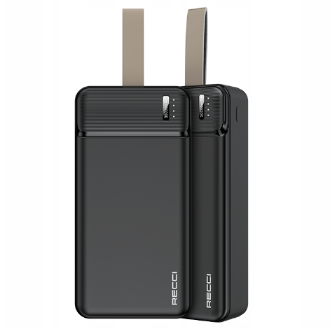 Recci Burton Power Bank With Dual USB-A Output 30000 mAh - iCase Stores