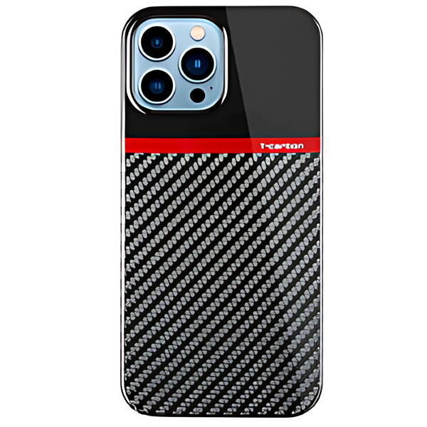 Glassy Real Carbon Fiber Case