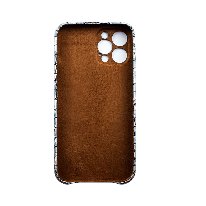 Shiny ᴄʀᴏᴄᴏᴅɪʟᴇ Laser Leather Case - iCase Stores