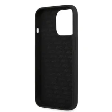Silicone Case Black Two Tones White Line - AMG - iCase Stores
