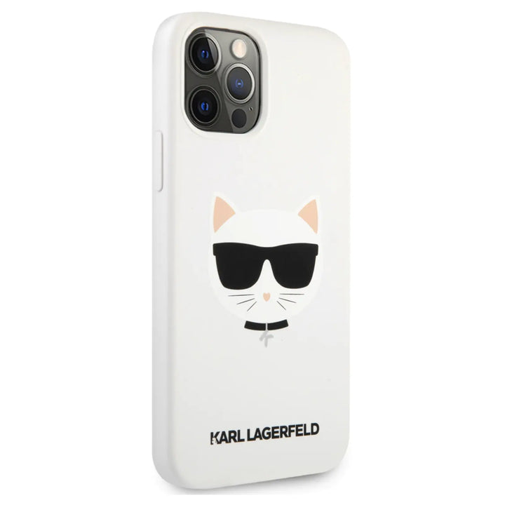 Silicone White Choupette's Head Case - Karl Lagerfeld - iCase Stores