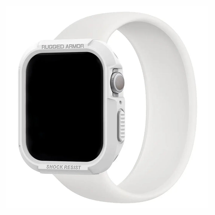 Spigen Rugged Armor Case for Apple Watch - White - iCase Stores