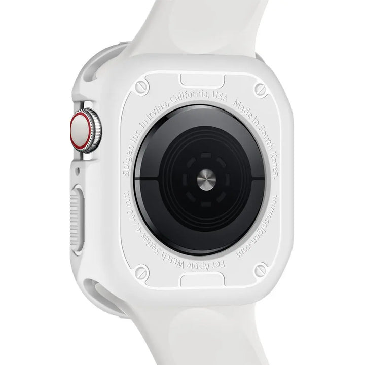 Spigen Rugged Armor Case for Apple Watch - White - iCase Stores