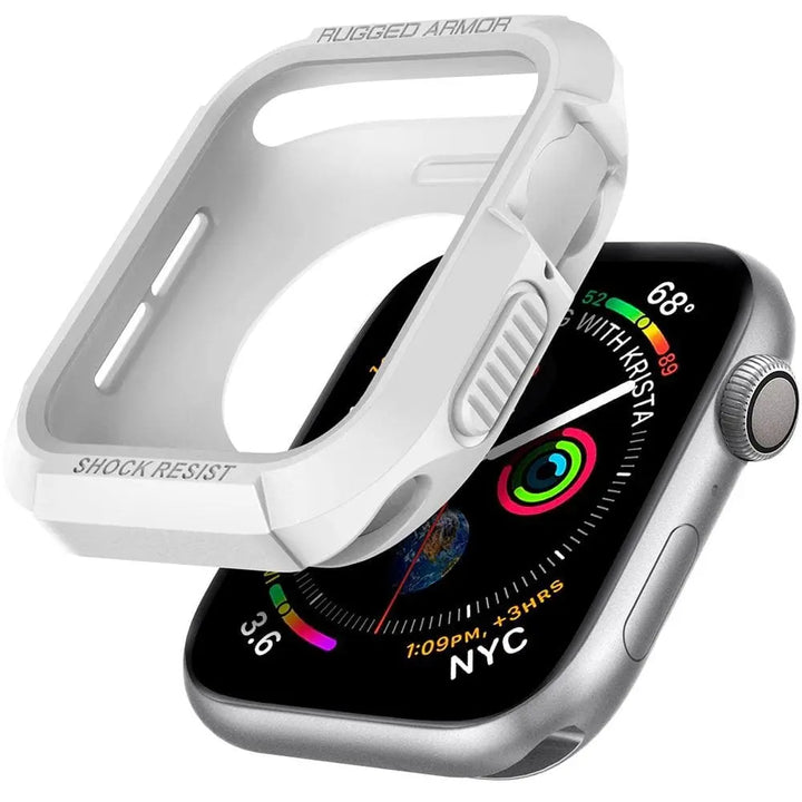 Spigen Rugged Armor Case for Apple Watch - White - iCase Stores
