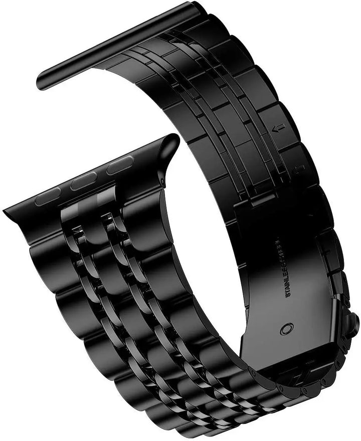 Stainless Steel Bracelet for Apple Watch - Black - iCase Stores