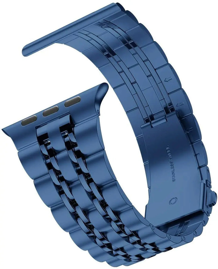 Stainless Steel Bracelet for Apple Watch - Blue - iCase Stores