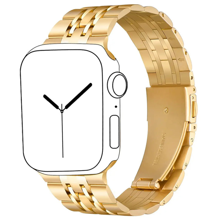 Stainless Steel Bracelet for Apple Watch - Gold - iCase Stores