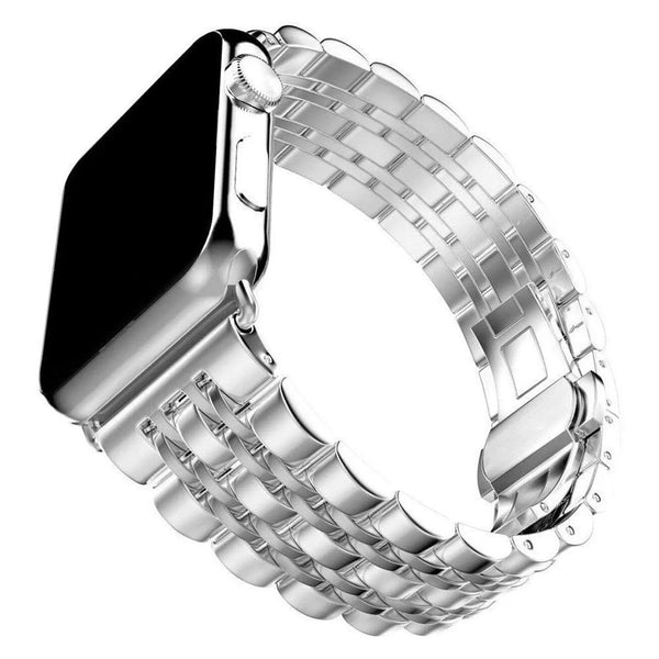 Stainless Steel Bracelet for Apple Watch - Silver - iCase Stores