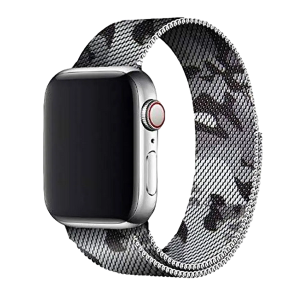 Stainless Steel Strap Band with Magnetic Closure for Apple Watch - iCase Stores