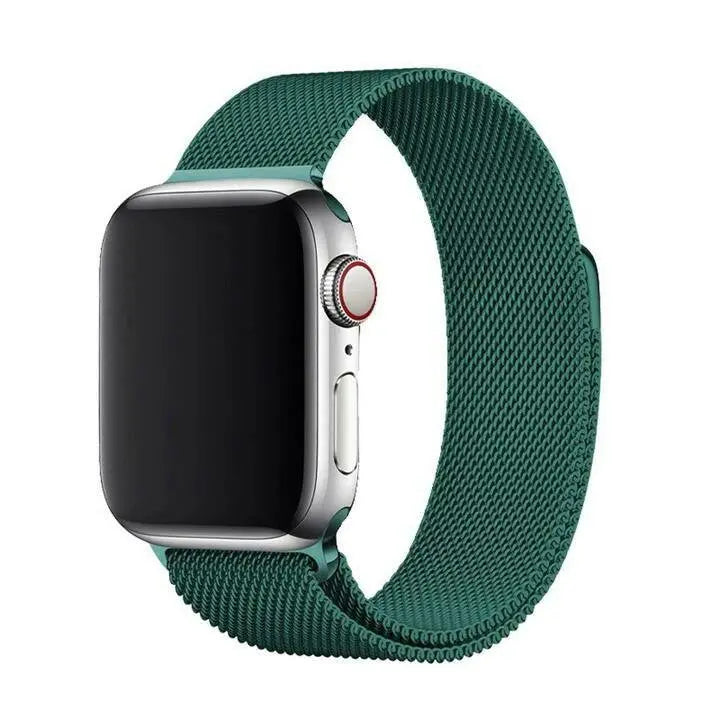 Stainless Steel Strap Band with Magnetic Closure for Apple Watch - iCase Stores