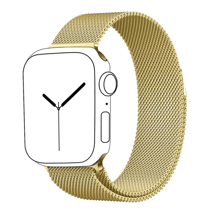 Stainless Steel Strap Band with Magnetic Closure for Apple Watch - iCase Stores