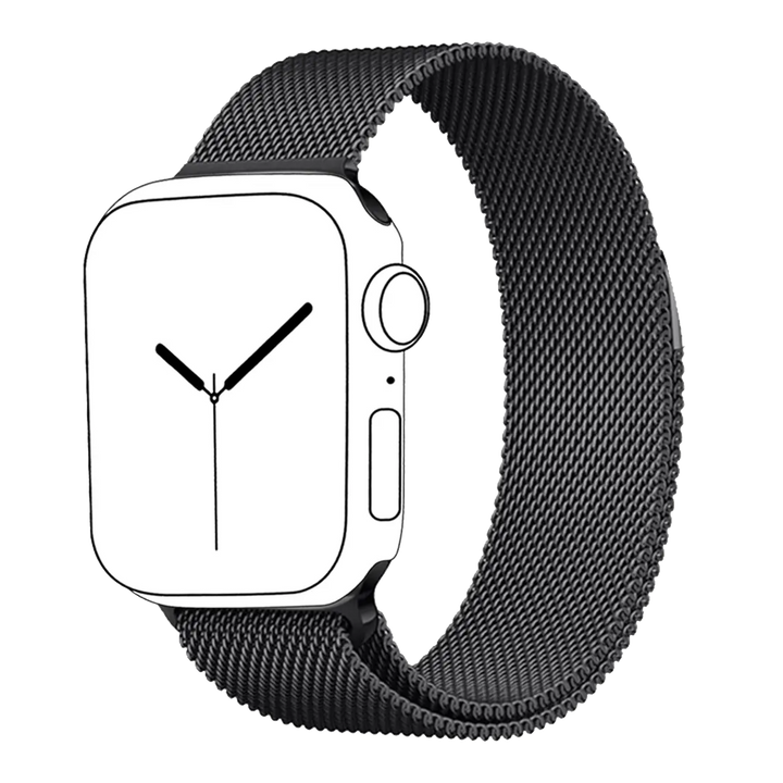 Stainless Steel Strap Band with Magnetic Closure for Apple Watch - iCase Stores