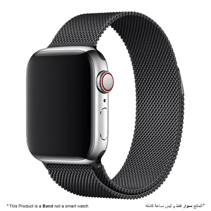 Stainless Steel Strap Band with Magnetic Closure for Apple Watch - iCase Stores