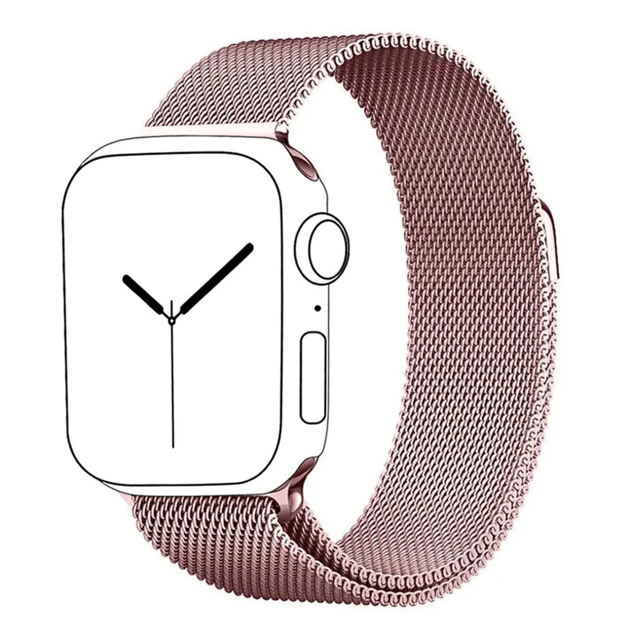 Stainless Steel Strap Band with Magnetic Closure for Apple Watch - iCase Stores