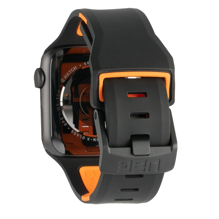 UAG Civilian Silicone Watch Strap For Apple Watch - Black - iCase Stores