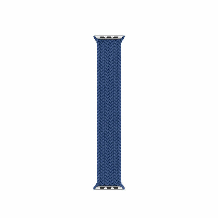 Woven Braided Solo Loop For Apple Watch - Blue - iCase Stores